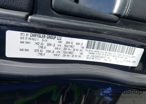 2015 Jeep Grand Cherokee Laredo z USA, uszkodzony, nr VIN 1C4RJEAG5FC646770